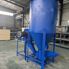 出口养猪立式饲料搅拌粉碎一体机畜牧养殖猪鸡玉米粉碎一体机