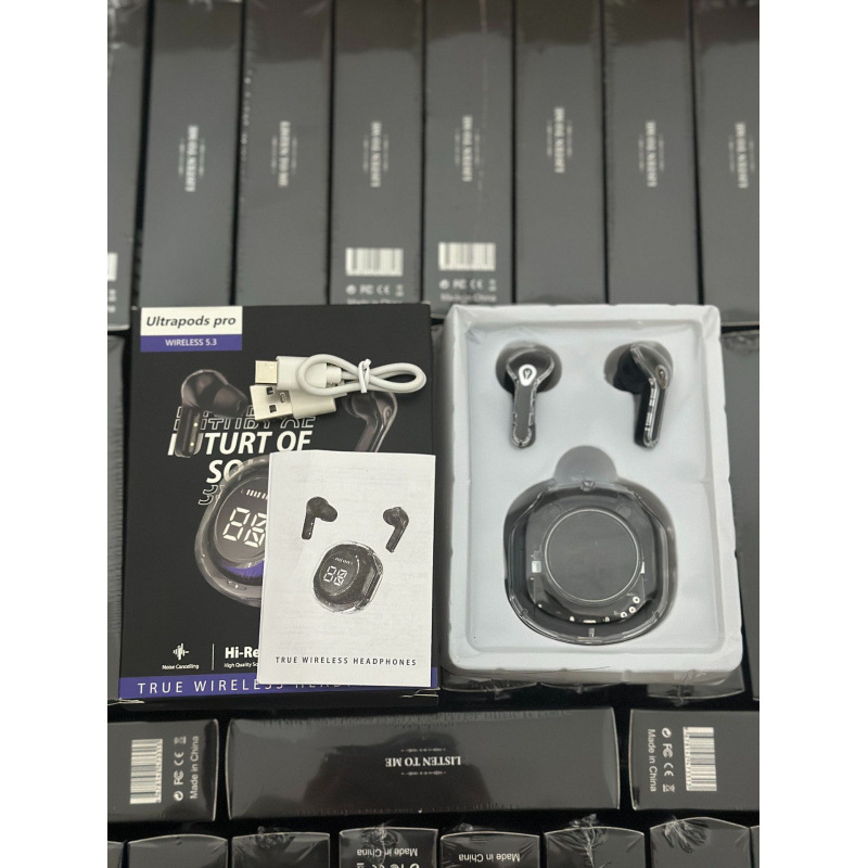 TK cargo transparente segunda generación Air39 auriculares Bluetooth transparente generación Air31 cristal pantalla digital cápsula inalámbrica