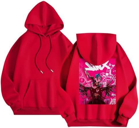 Hoodie for Men Women Arcane League of Legends Art Print Arca