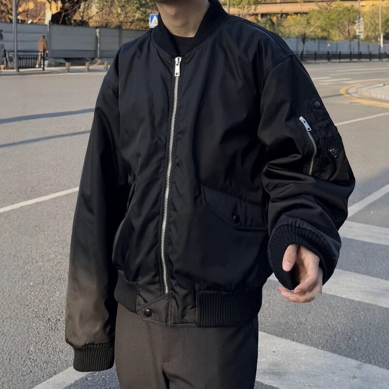Correct version, original label, P brand, same style as the famous model, classic MA1 pilot nylon baseball jacket