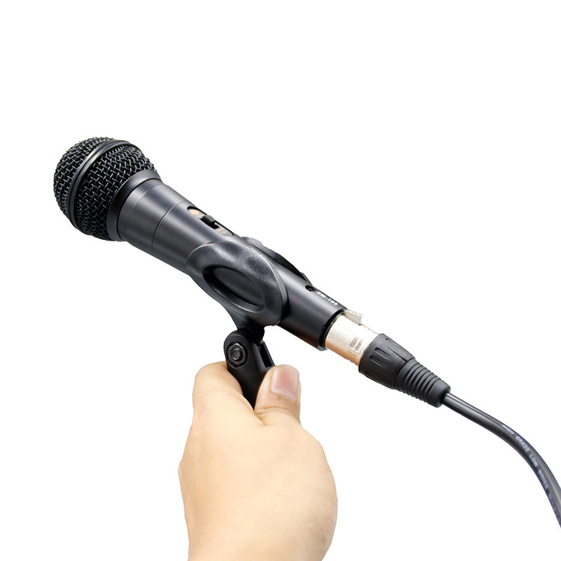 Micrófono con cable DM-105, micrófono dinámico para karaoke al aire libre, transmisión en vivo, KTV, micrófono cardioide direccional, herramienta para karaoke.