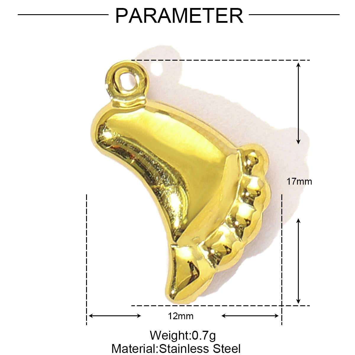 10g Weight Pendant Jewelry Making Type DIY Ornament Accessories Classification 3 PCS/Package Quantity 304 Stainless Steel Material Four Leaf Clover, Cherry, Heart Shape Pattern All Seasons Season Polished Finish Plating Design Vintage Style Style 3 PCS/Package 304 Stainless Steel Four Leaf Clover Cherry Heart Shape Polished Pendant DIY Ornament Accessories 4