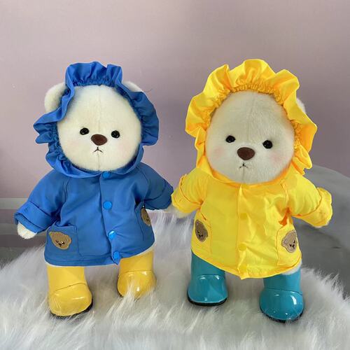 Teddy Joint Small Cute Bear Plush Toy Doll Clothing Replacement 30cm Direct Manufacturer Sale Joint Bear Clothes