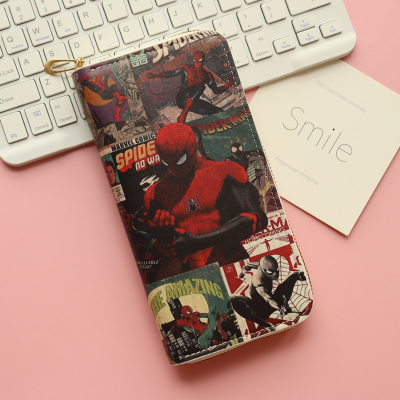 Long wallet, spliced Spider-Man