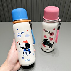希乐保温杯学生大容量316不锈钢水杯便携茶水分离杯子户外喝水壶