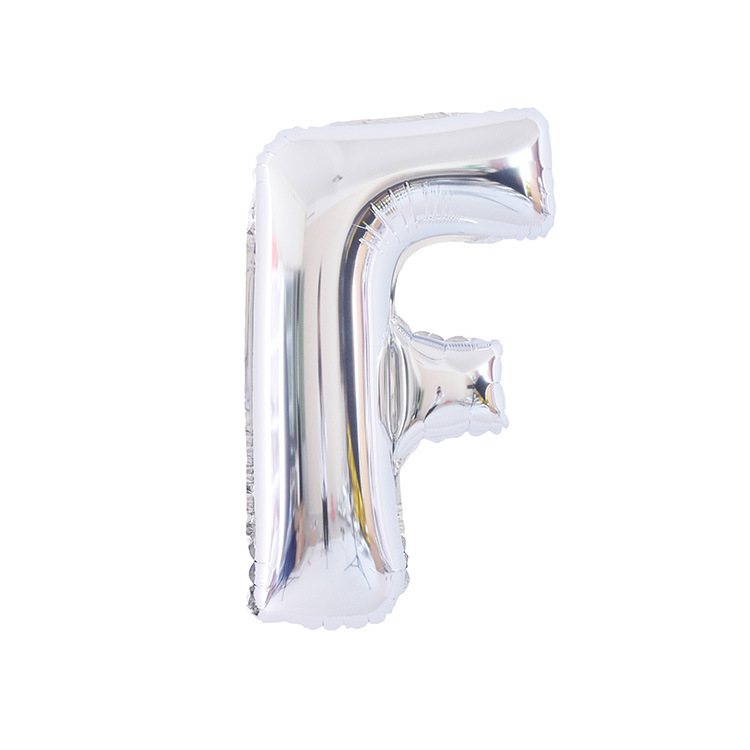 32 pulgadas 40 pulgadas 16 pulgadas inglés carta globo de aluminio fiesta de cumpleaños decoración de la boda papel de aluminio globo escena diseño