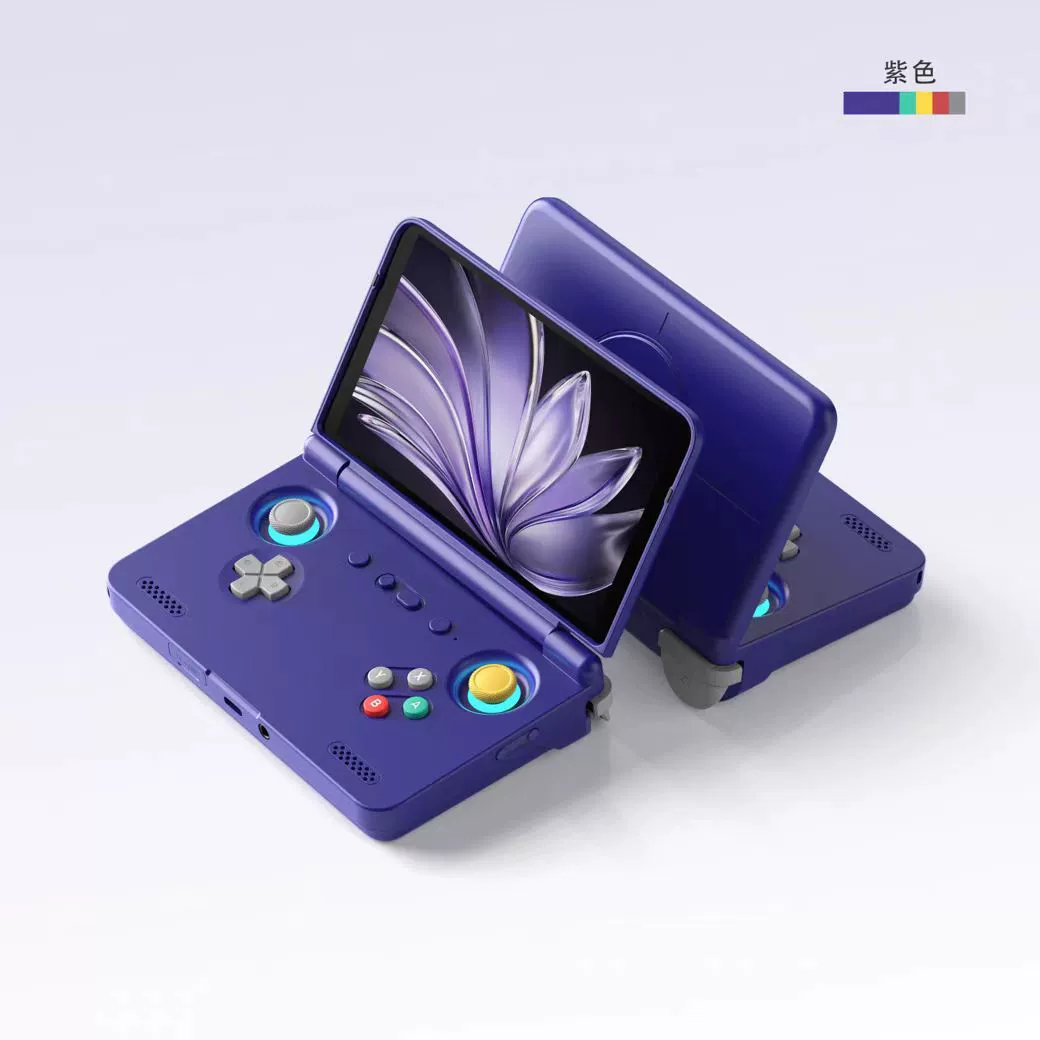 New Retroid Pocket Flip2 SD865 версия 5.5-дюймов OLED Flip Android портативная игровая консоль