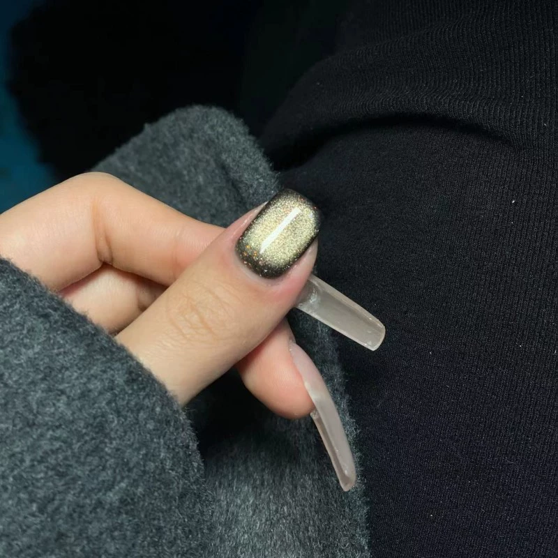 Xiaoying manicure-10ml бутылка тростника Аид кошачий глаз клей (Монохромный) Маникюр кошачий глаз лак для ногтей Клей