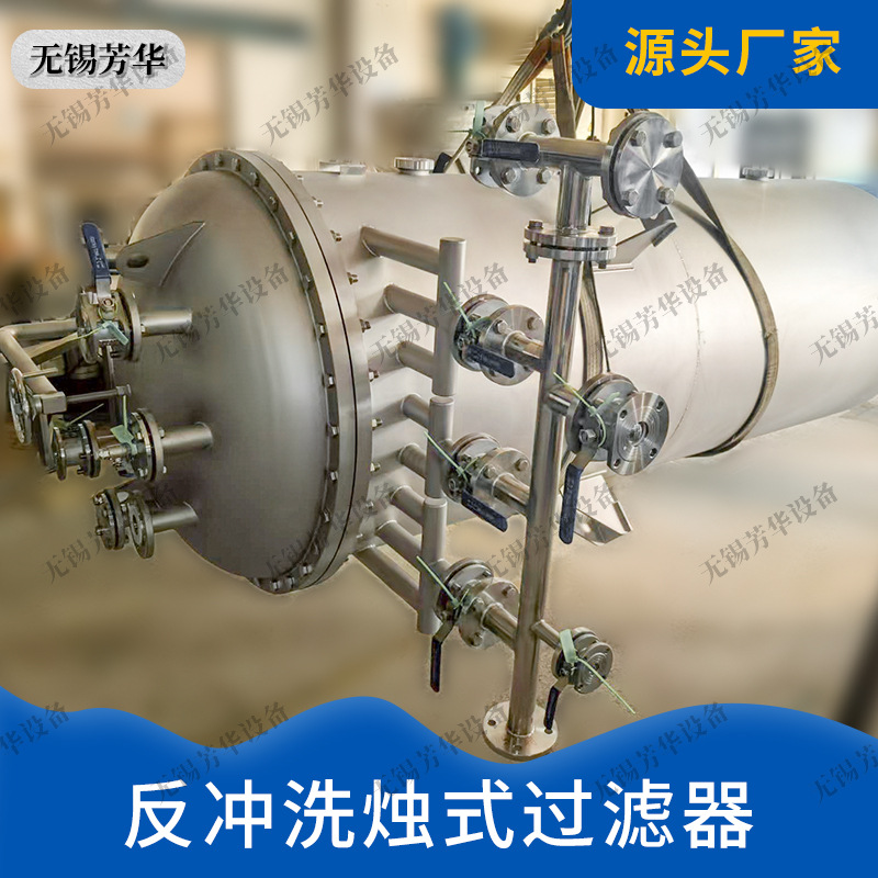 非标定制 排干渣烛式过滤器手动 脱碳脱色增稠过滤器 回收浆液