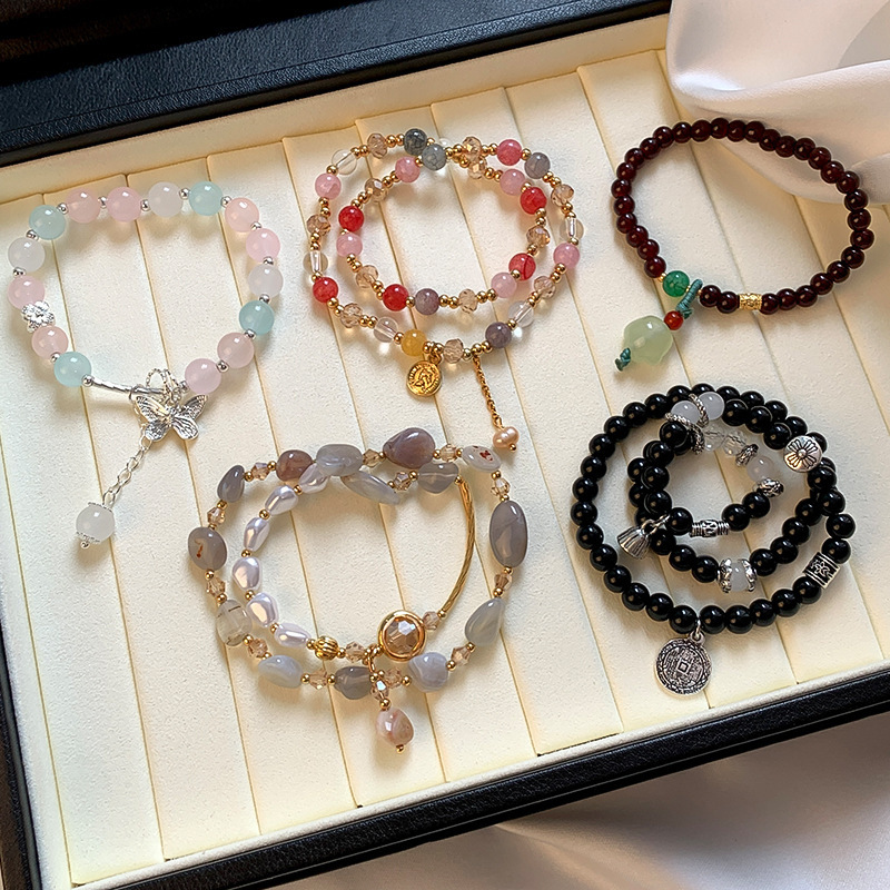 2026 Hot-Selling Pearl Zircon Flower Bow Bracelet for Women, Niche High-End Design, Personalized and Versatile Bracelet