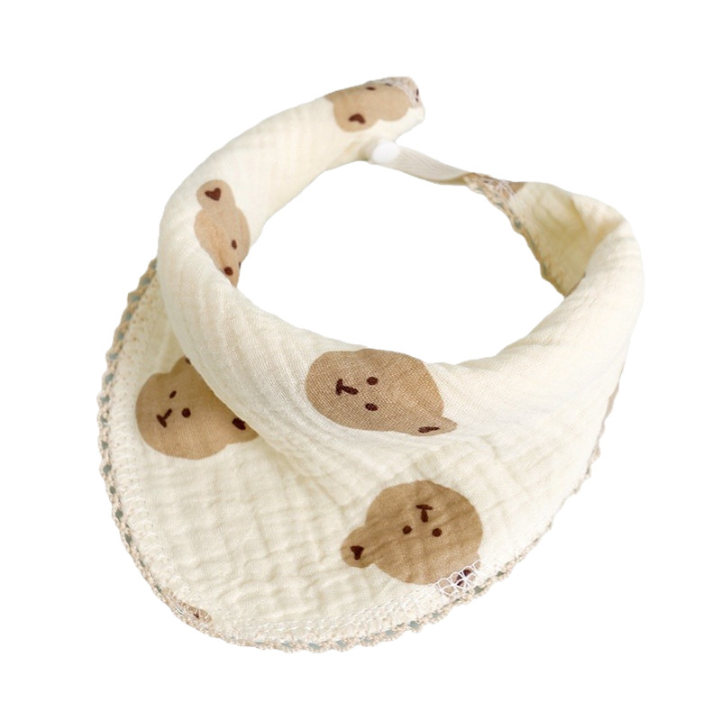 Salviette viso neonato in cotone e garza per neonati_voghion.com