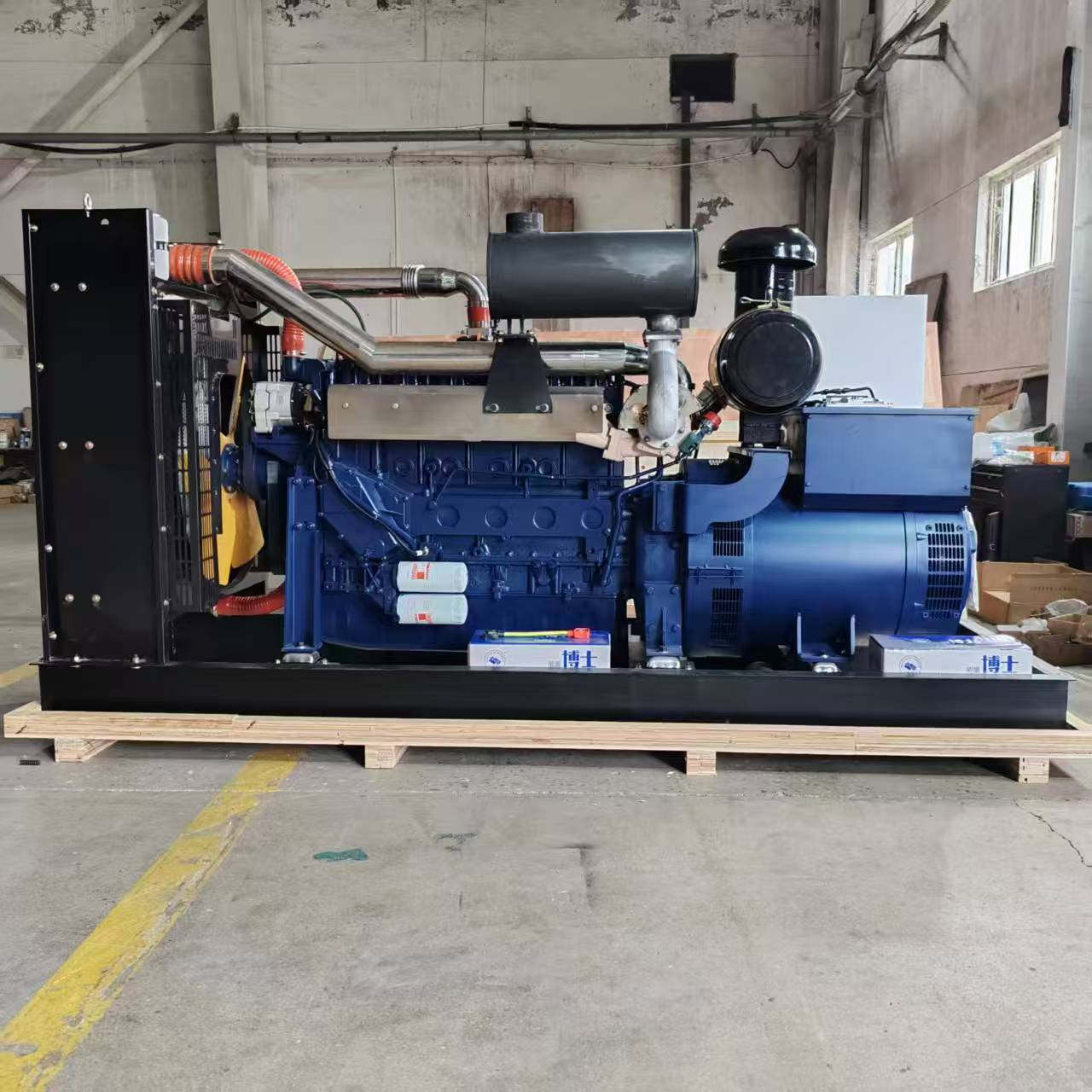 燃气发电机组WPG312*8NG沼气发电机组250KW发电机组