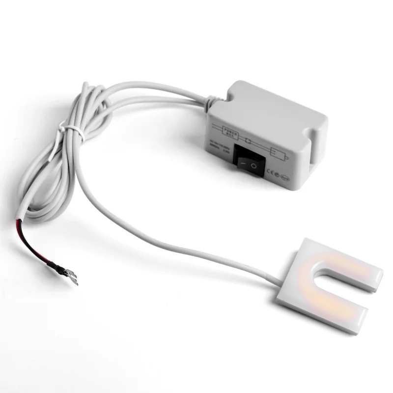 lámpara de máquina de coser en forma de U iluminación local imán máquina herramienta lámpara de aguja iluminación cob ropa industrial lámpara de coche lámpara de trabajo