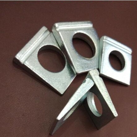 DIN435 单槽方斜垫片 M8 M10 M12 M16 M20 M22至M24 碳钢镀锌垫圈