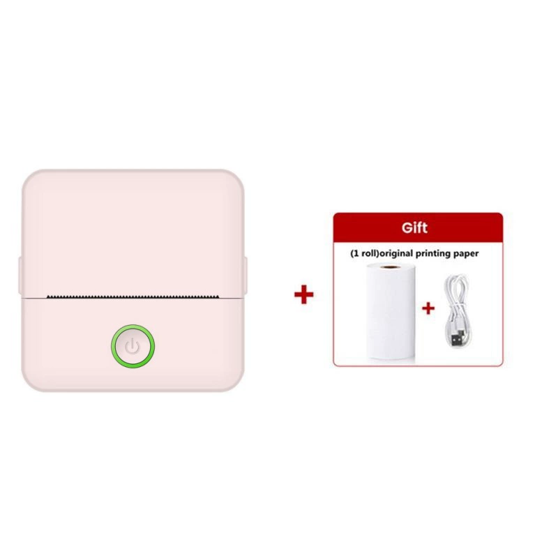 Handheld Wireless Printer X6, Bluetooth Mobile Photo Printer, Compact Portable 135×60×155mm