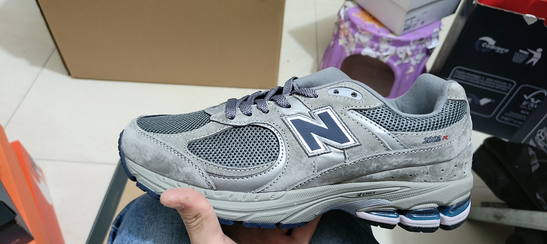 NB2002RA 클래식 그레이(독점 퓨어 오리지널)