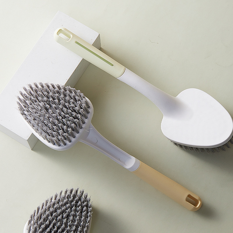 다기능 브러시 욕실 바닥 브러시 가정용 욕실 오염 제거 브러시 하드 머리 제거 죽은 각도 부드러운 머리 청소 브러시 긴 손잡이