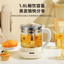 防炸养生壶家用自动保温多功能电热水壶办公室玻璃烧水电茶壶