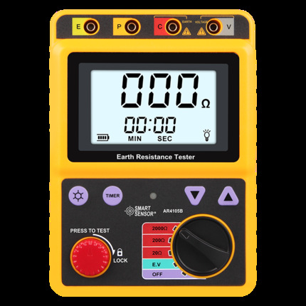 希玛AR4105A+/AR4105B接地电阻测试仪表防雷测试仪专业高精度