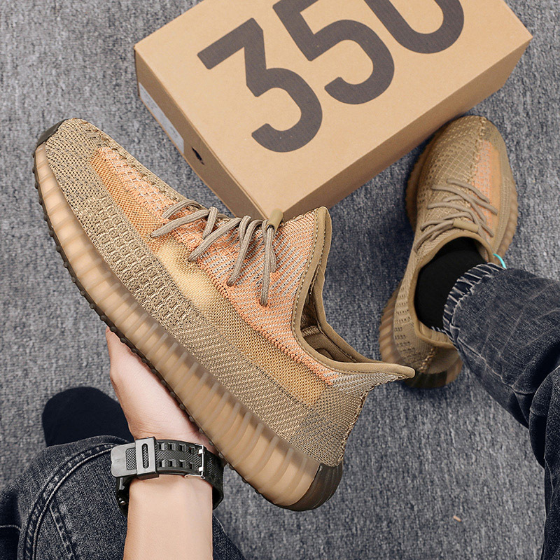 BASF Zapatos de coco verdaderos 350 llenos de Sky Star sitio web oficial de la tienda insignia gris naranja para hombres y mujeres, nuevo modelo en Putian