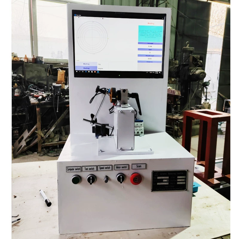 YYS-2A турбонагнетатель общая балансировка машина может отрегулироваться для отслеживания угла беспилотного автомобиля