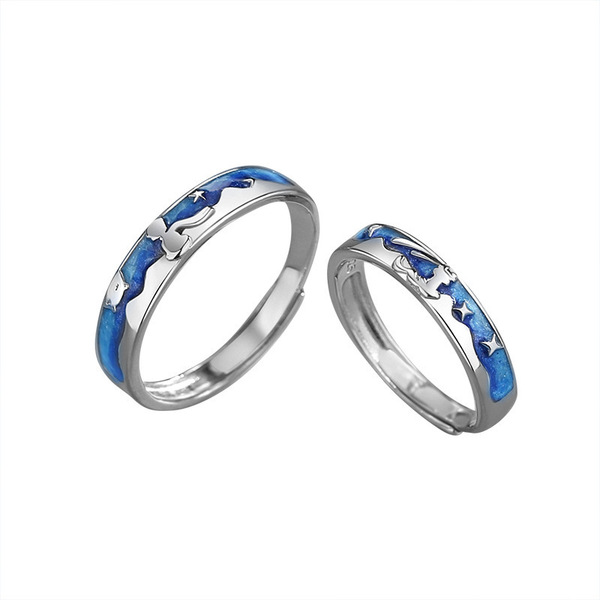 Small design adjustable ring for men and women