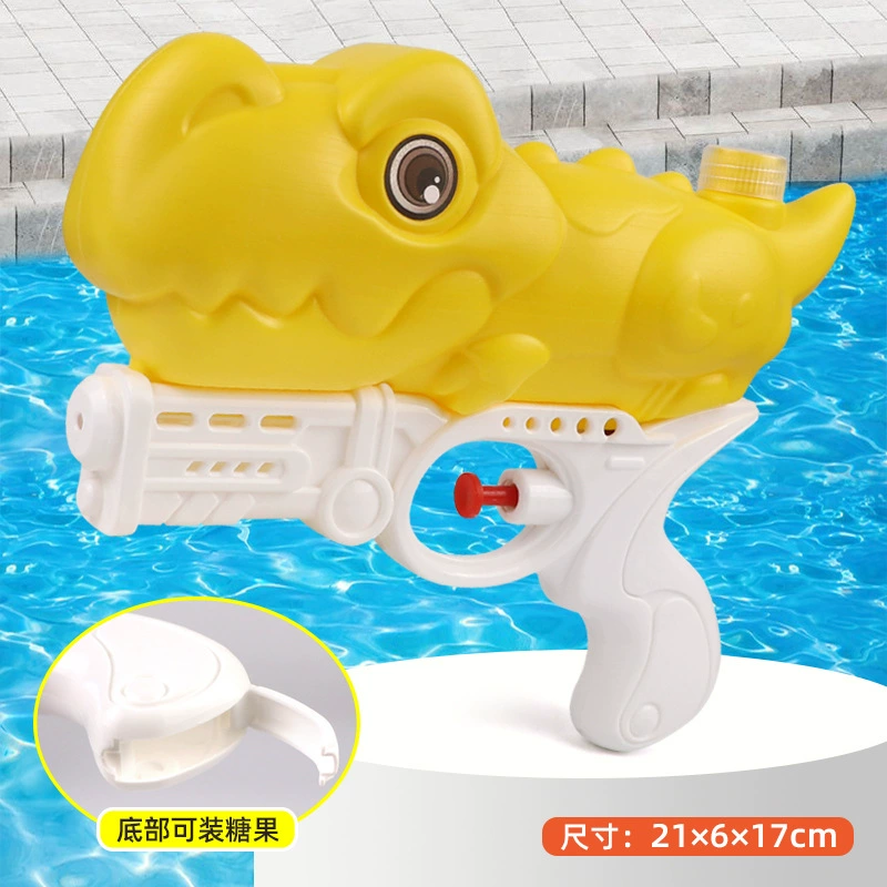 Water Gun Toy, capacious summer beach shooter with animal designs, 1–45-hole options