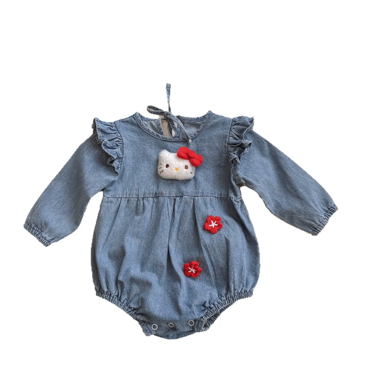 Джинсовая одежда Q008 Red Cat