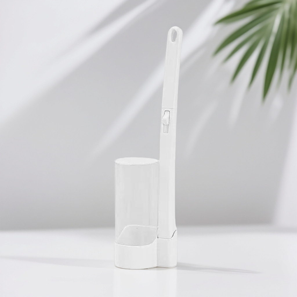 Toilet brush base + handle