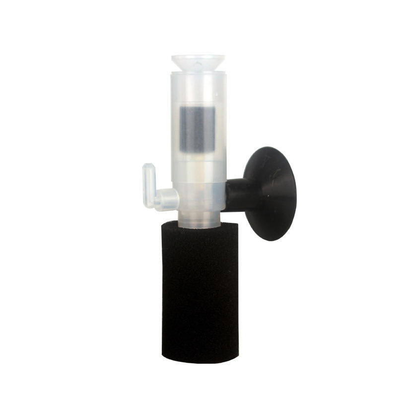 Small fish tank aquarium Mini small water fairy anti-gas lift Pneumatic filter aerator Mini filter