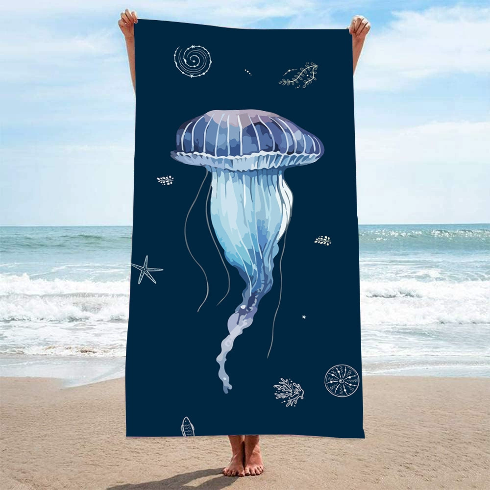 Quick dry double-sided beach cartoon cute bath towel, (Physicals), Amazon