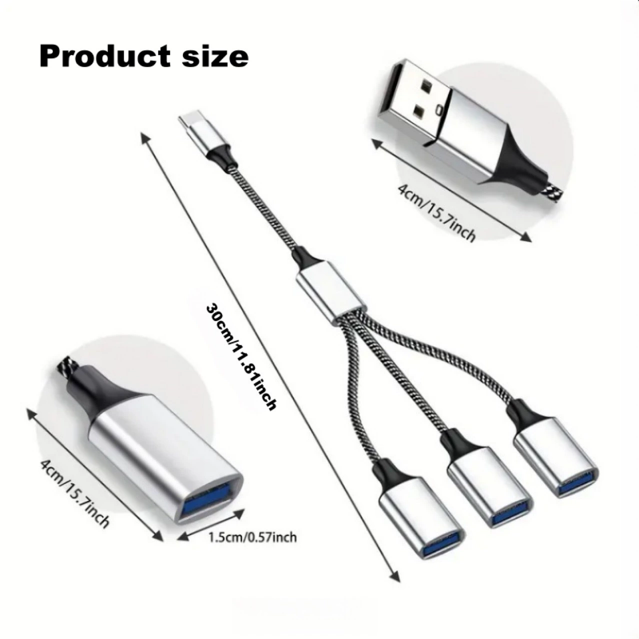 Type-c интеллектуальный многопортового расширителя делитель один перетащить три usb конвертера мобильный телефон компьютерный концентратор