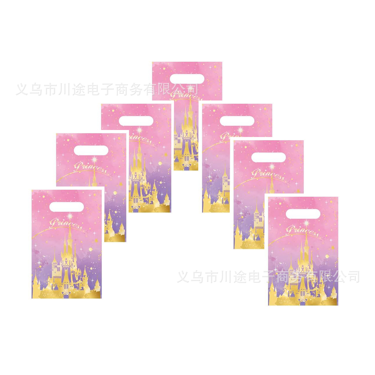 Fábrica directa bolsa de regalo de dibujos animados para niños fiesta de cumpleaños bolsa de regalo película perlada bolsa de regalo PE ahora