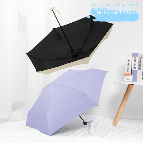 Parasol Factory Wholesale Rain-Sunshade Umbrellas, Dual-Use Sun Umbrellas, Women's Rain Umbrellas, 50% Off Card Sun Umbrellas Wholesale