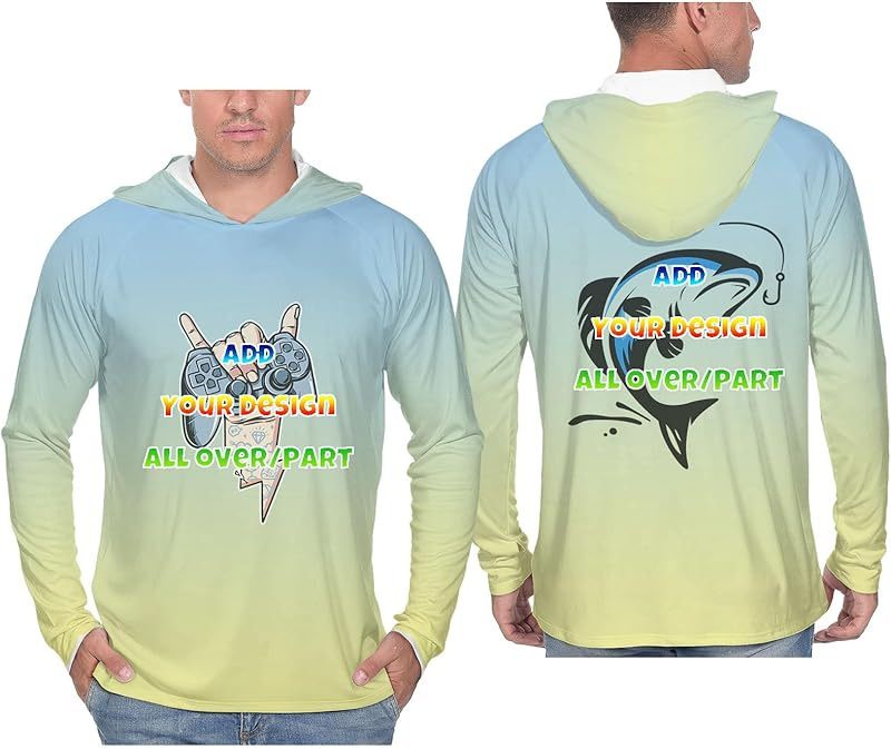 fishing hoodies 钓鱼服跨境男女卫衣连帽衫垂钓防晒速干透气上衣|undefined