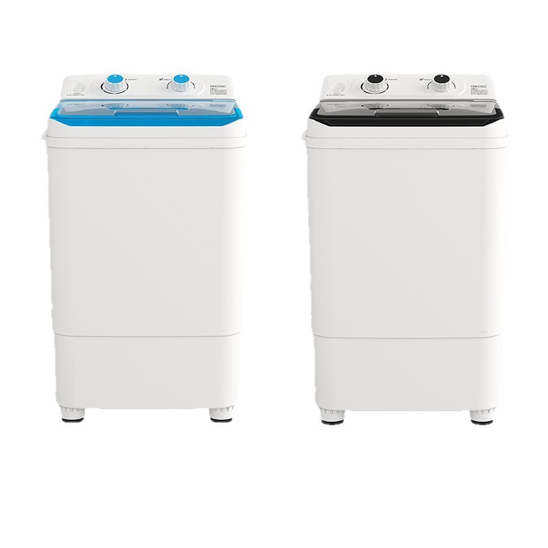7.5KG单桶洗衣机小型半自动洗脱两用洗鞋代发washing沥水篮洗衣机|undefined