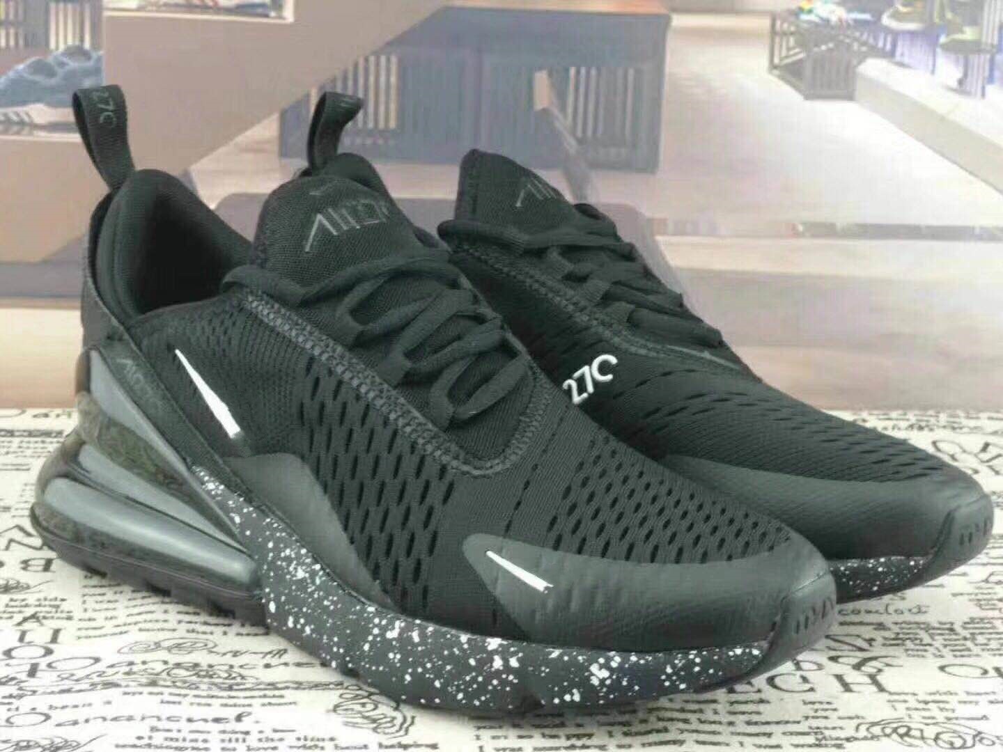Nike Air Max 270 Low Black White Speckle