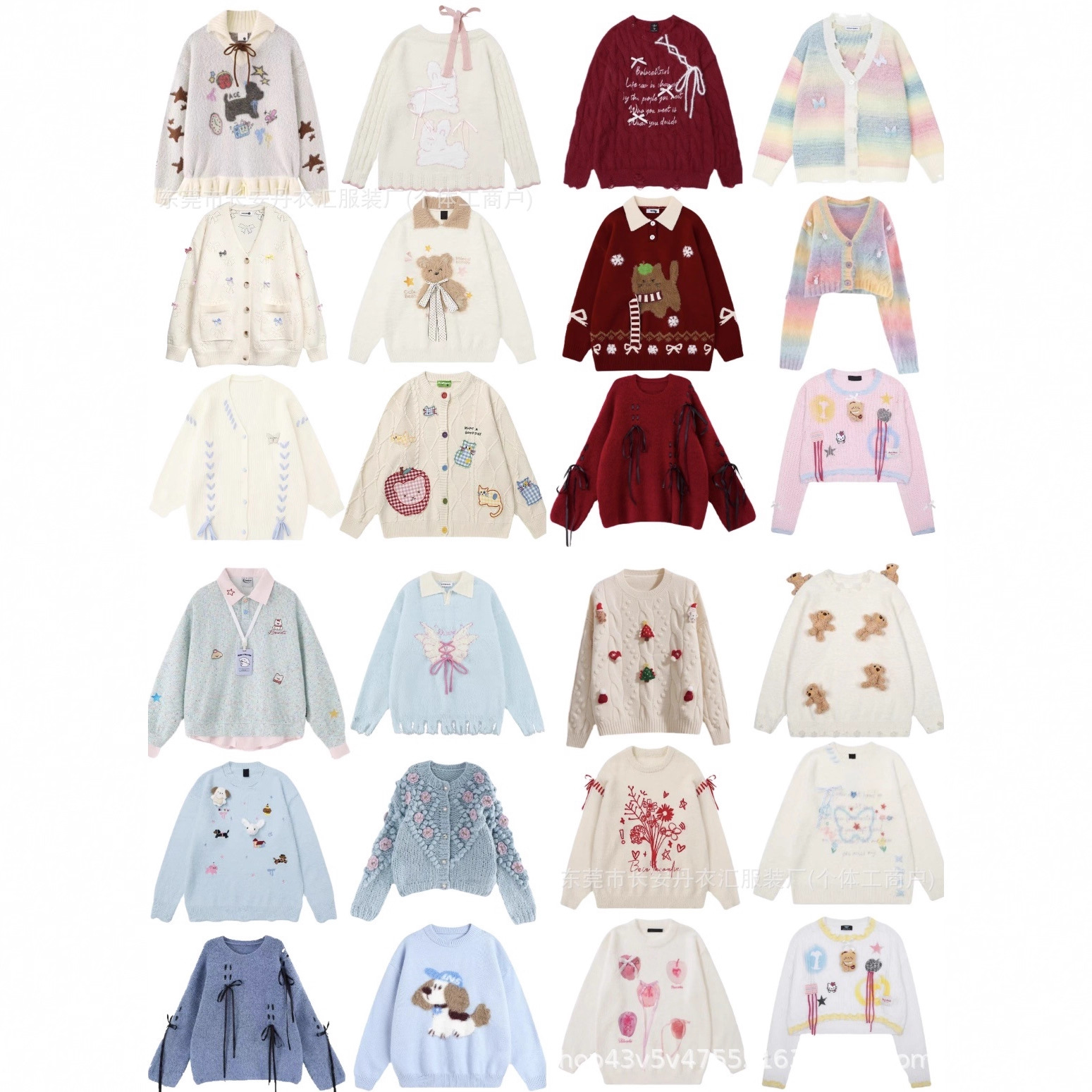 1-3元便宜毛衣女新版秋冬库存女装毛衣针织衫外贸装柜出口货源批