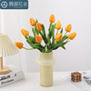 Simulation flower PU Tulip -shaped Home Furnishing Soft Decoration Engineering Nordic Wedding Switch Flower Art Bonsai Pseudo