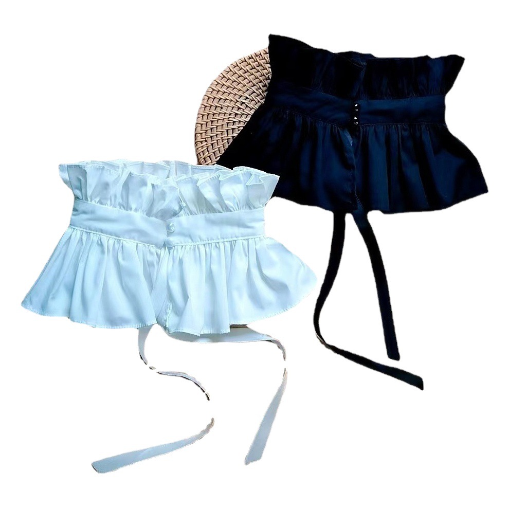 El nuevo Palacio Francés brisa decoración Flint encaje cuello alto retro Ruff cuello falso collar moda explosivo venta