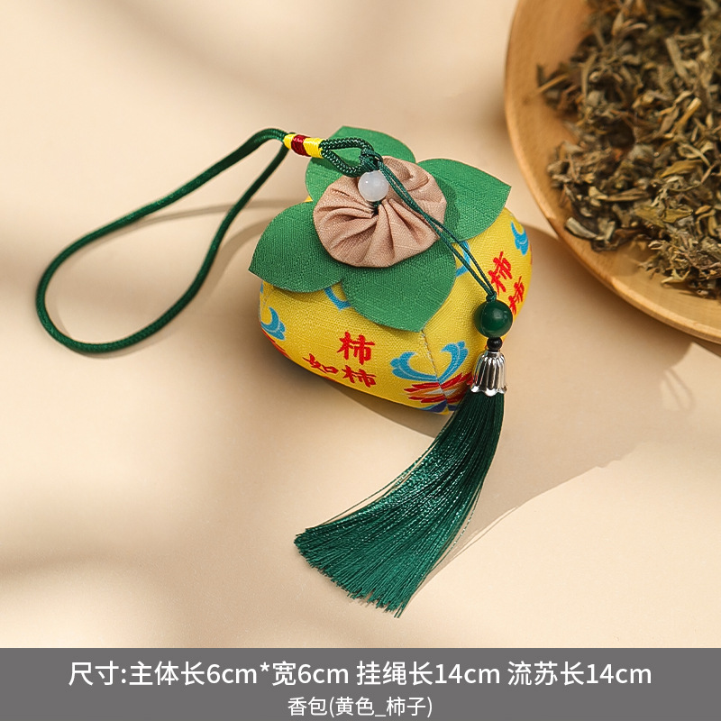 Nuevo regalo del año del caballo bolsas de caqui colgantes hechos a mano productos terminados de yu