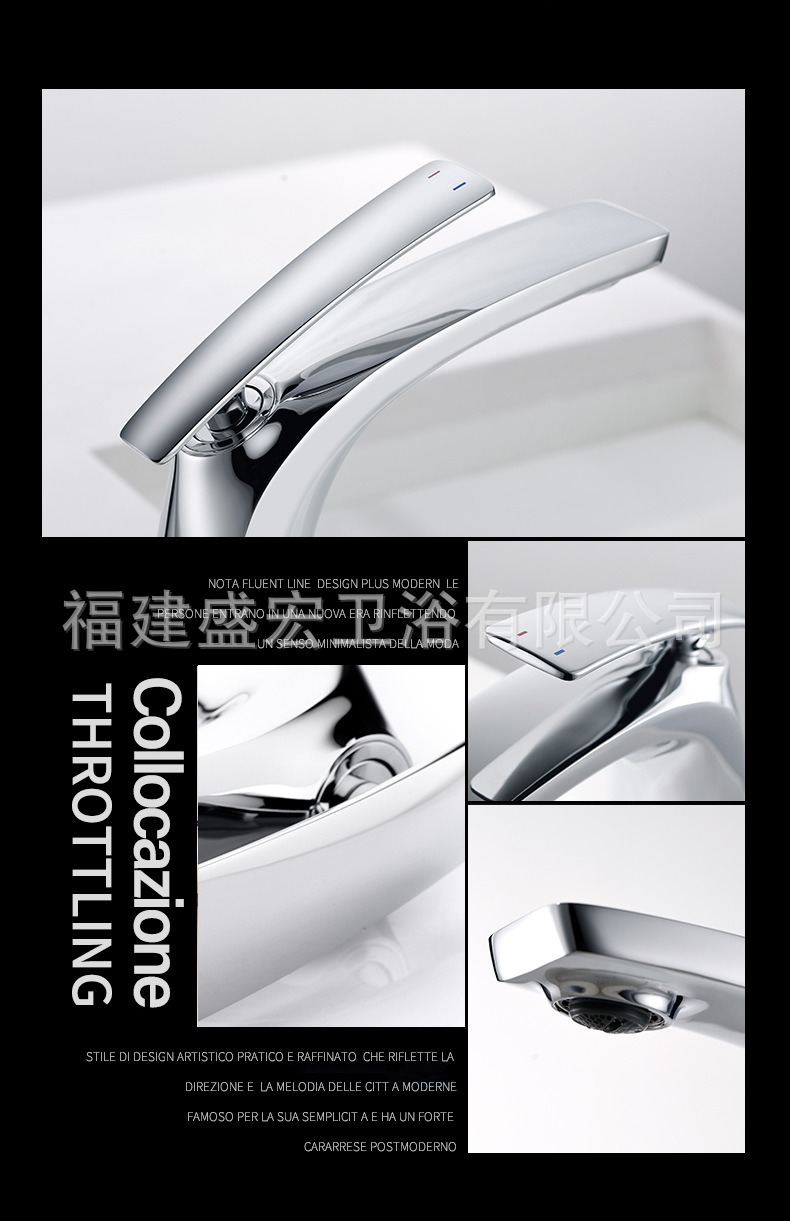 Foreign trade washbasin faucet, cold and hot bathroom, all-copper washbasin, countertop basin, washbasin, anti-splash and pressure-increasing faucet undefined