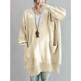 Z 24239 Women's Plus Size Fall Winter Sweater�������eë��
