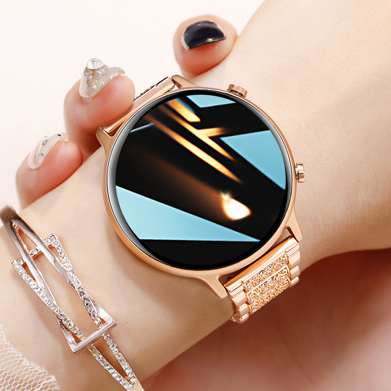 Smart Watch for Women 2025 Baby's Breath Bluetooth Phone Message Reminder Payment Heart Rate Sleep Multi-Function