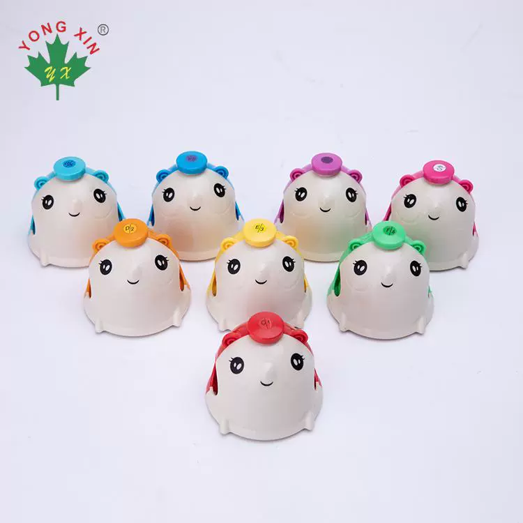 八音按钟老鼠按钟儿童奥尔夫乐器音乐玩具早教教具手按铃旋律按钟