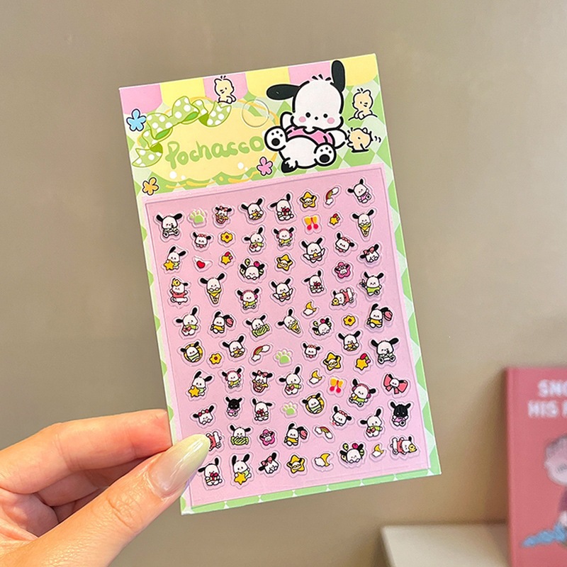Niños parches de uñas super lindas chicas lindas usan pegatinas de dibujos animados de uñas seguras desmontables parches de uñas al por mayor image 183