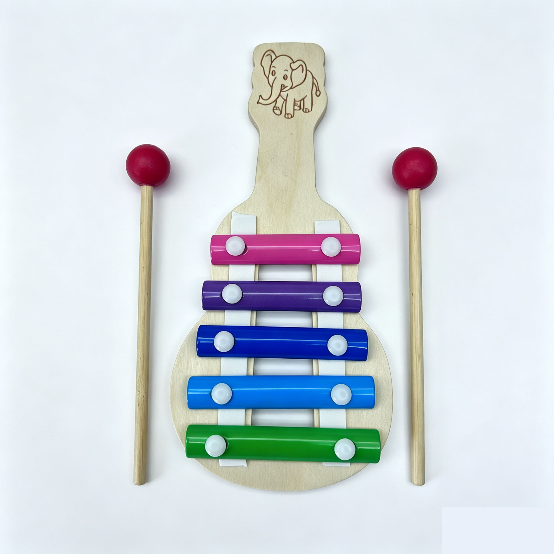 Piano de Juguete Infantil de 8 Tonos, Torre Arcoíris - Instrumento Musical Educativo para Bebés