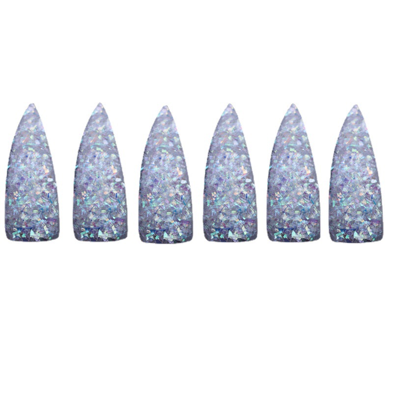 Accesorios de uñas no especificación fragmentos domésticos fototerapia parche de uñas piezas de papel de concha fragmentos de papel de aluminio de colores