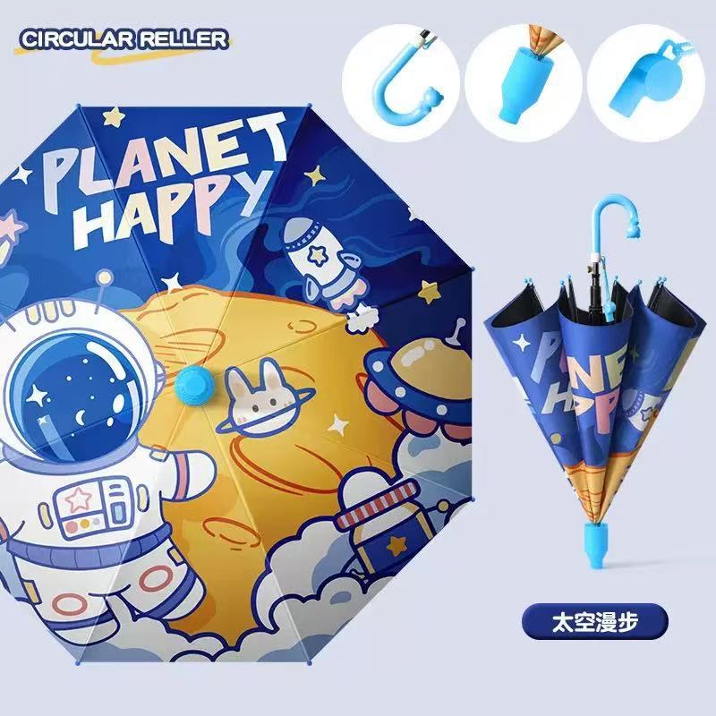 New Children's Umbrella, Student Umbrella with Black Rubber Sun Protection Coating, Dual-Use Umbrella for Sun and Rain, Cartoon Straight Umbrella with Waterproof Cover New Children's Umbrella, Student Umbrella with Black Rubber Sun Protection Coating, Dual-Use Umbrella for Sun and Rain, Cartoon Straight Umbrella with Waterproof Cover