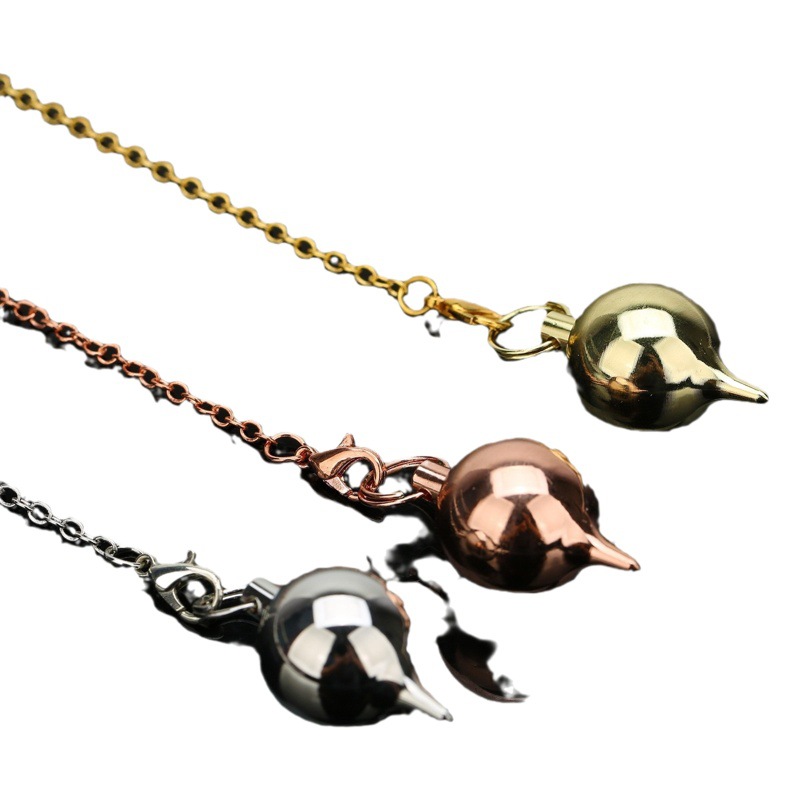 Haiyi nueva moda geométrica metal espíritu swing colgante péndulo esférica joyería colgante transfronterizo de comercio exterior suministro